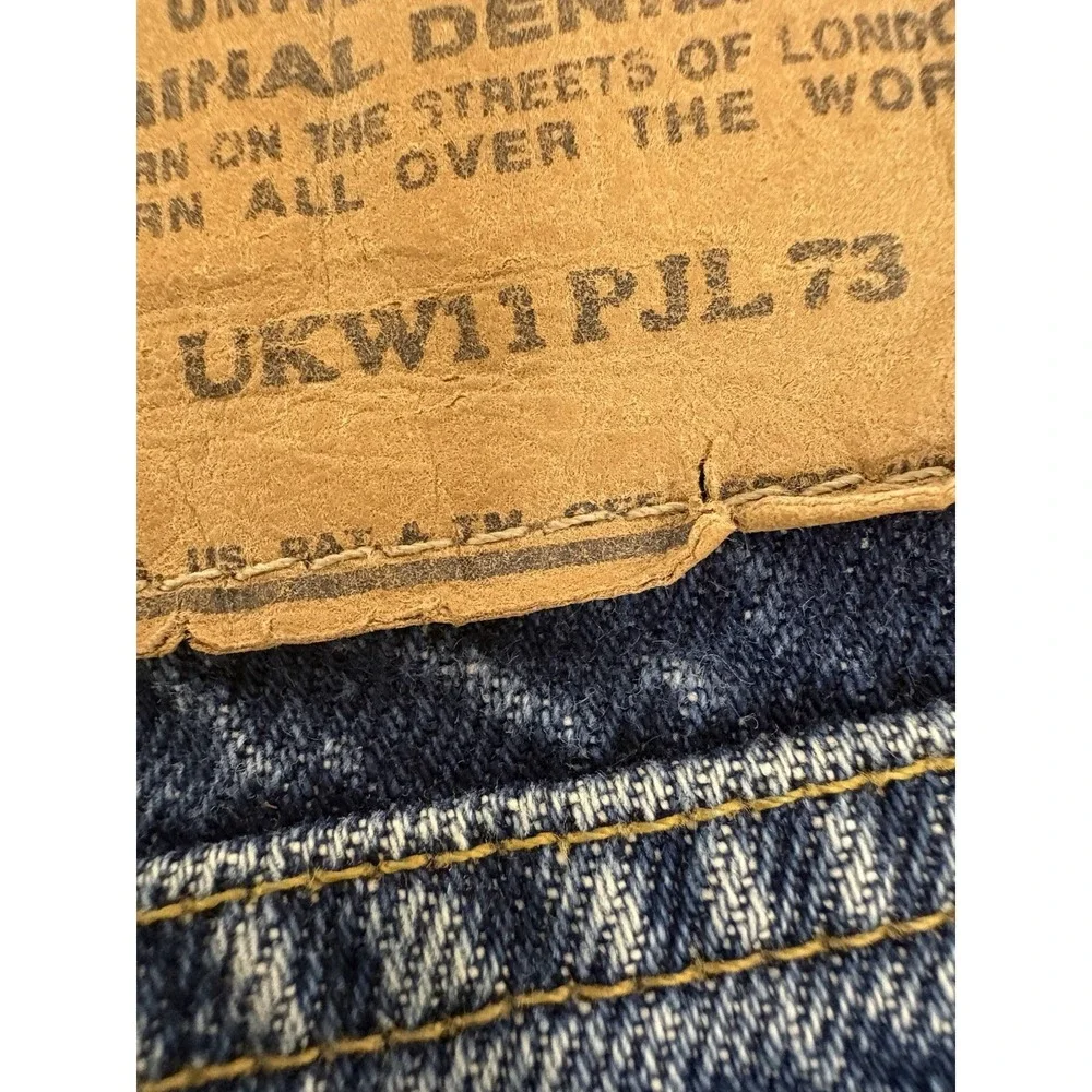 Y2K Pepe Jeans London Mens Blue Denim 38x34 Casual
